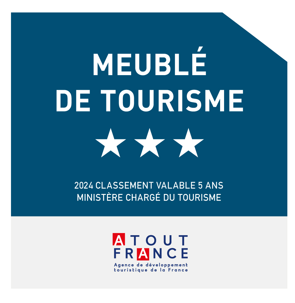 Meublé de tourisme, 3 étoiles, 2024